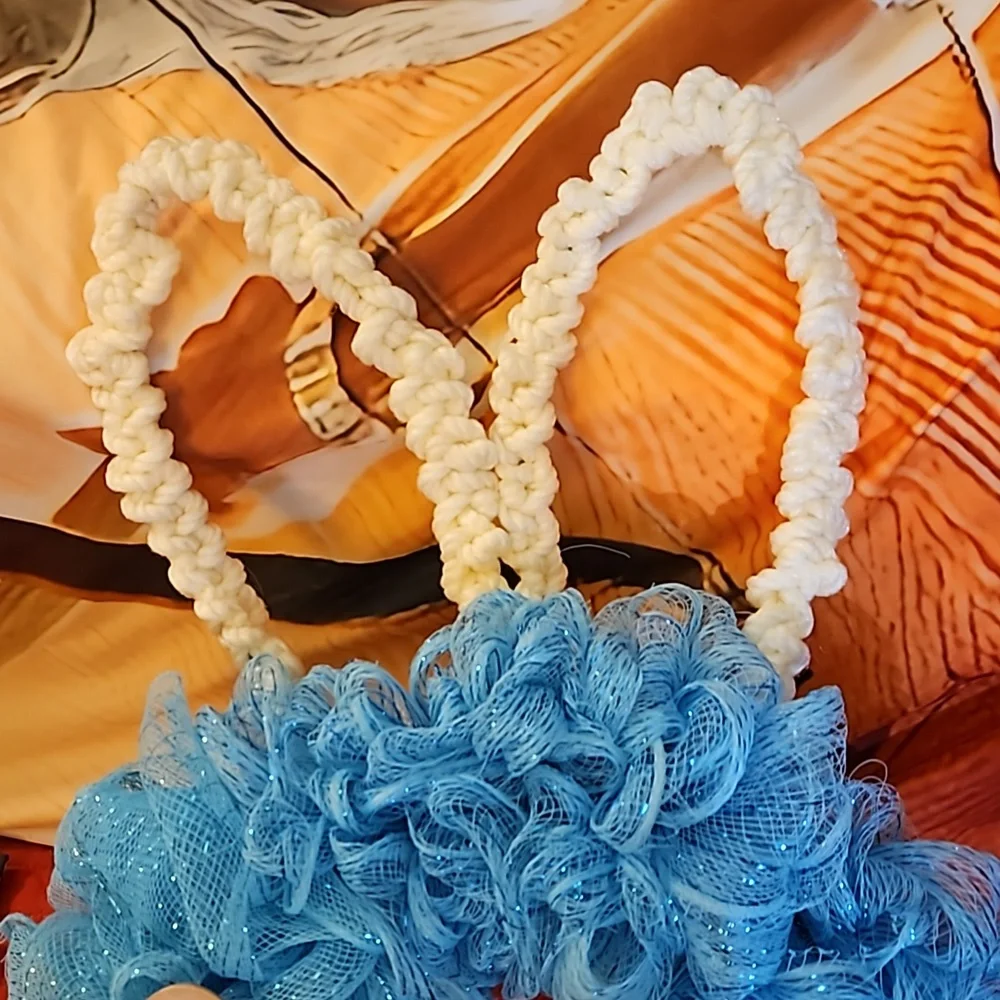 From mom's closet Easter wreath